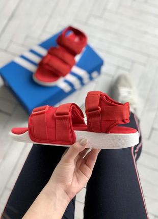 Сандалии босоножки adidas adilette sandals red4 фото