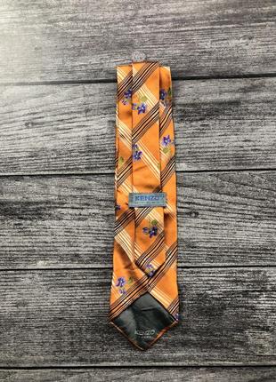 Винтажный галстук kenzo paris