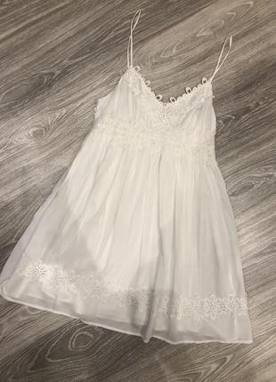 Белое платье topshop s1 фото