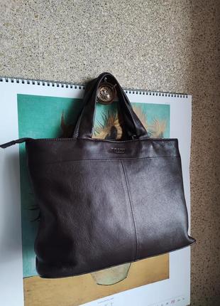 Yoshi кожаная сумка.1 фото