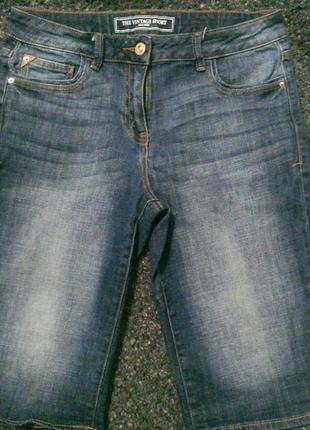 The vintage short next 1982 джинсовые шорты приджи стрейчевые