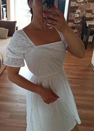 Новое белоснежное платье4 фото
