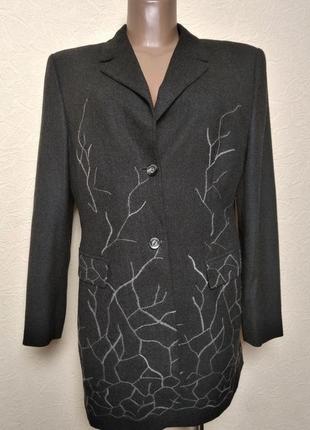 Вовняний кардиган пальто laurel escada /3451/