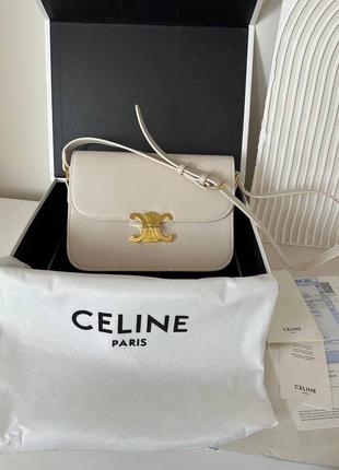 Кожанная сумка celine1 фото