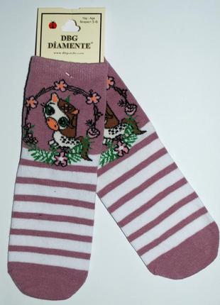Демісезонні носки шкарпетки р.3-4 єдиноріг1 фото