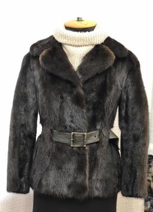 Кожушок норковий в ідеальному стані на розмір s