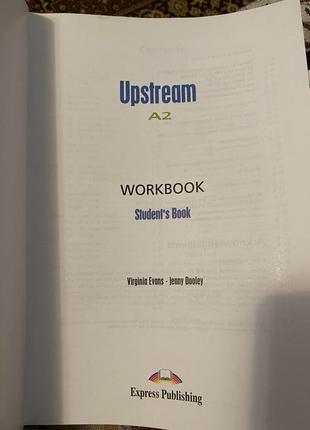 Workbook. upstream. 3