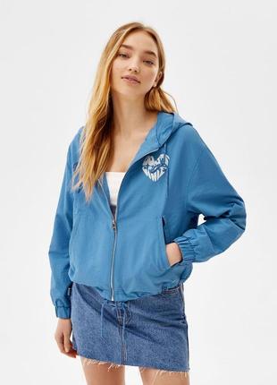 Sale легкая ветровка куртка bershka xs/s или на подростка