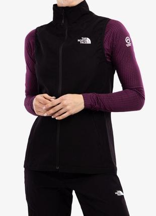 Tnf жилетка софтшел, жіноча трекінгова жилетка the north face