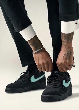 Кроссовки nike air force 1 low tiffany co 2023 новинка тиффани1 фото