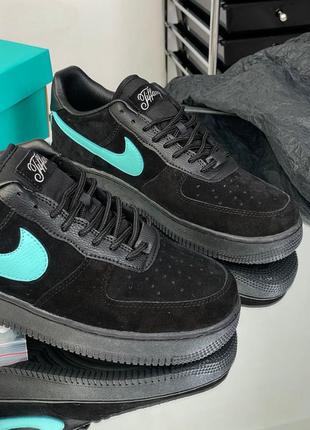 Кросівки nike air force 1 low tiffany co 2023 новинка тіффані3 фото