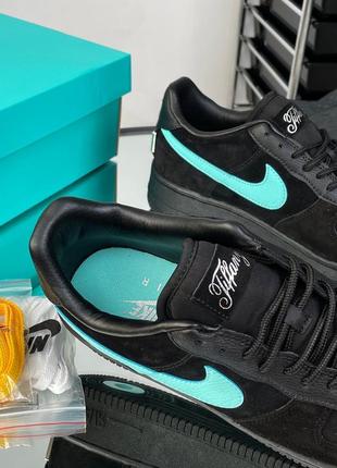 Кроссовки nike air force 1 low tiffany co 2023 новинка тиффани4 фото