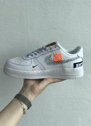 Женские кроссовки nike air force 1 low white black 36-37-385 фото