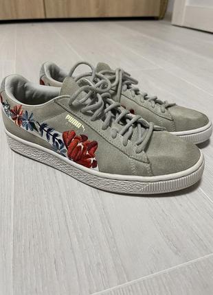 Кеди puma suede