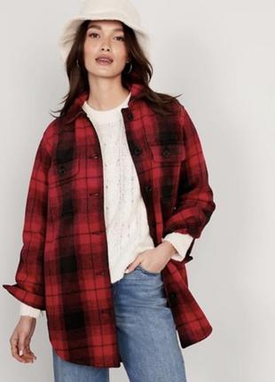 Куртка - рубашка в клетку old navy