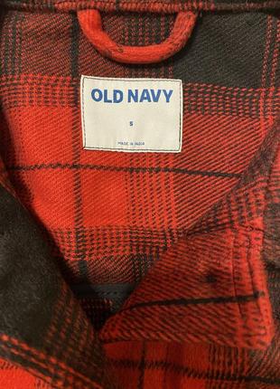 Куртка - рубашка в клетку old navy5 фото
