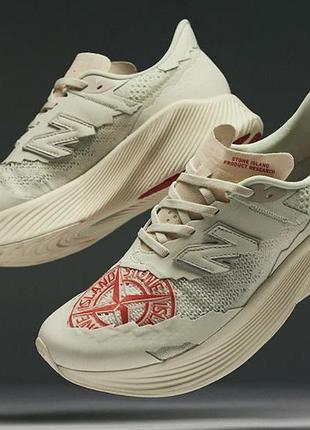 Кроссовки new balance fuelcell x stone island