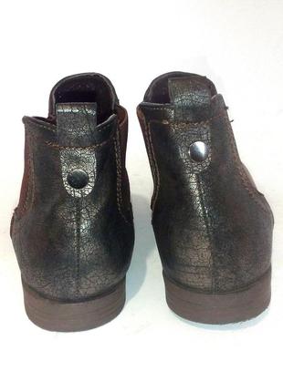 Стильні демісезонні черевики челсі на низькому ходу, р.36 код b36286 фото