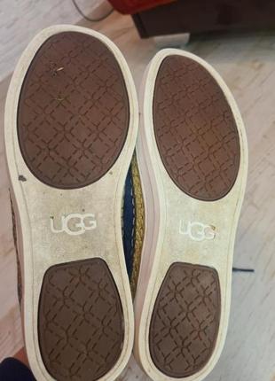 Легкие джинсовые кеды сникеры эспадрильи ugg8 фото