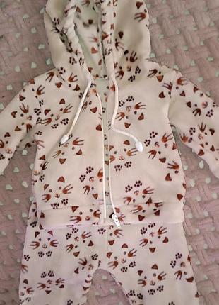 Мягкий плюшевый костюм