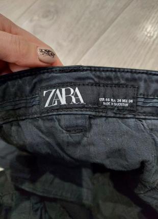 Женские джинсы от zara черный графит 48-509 фото