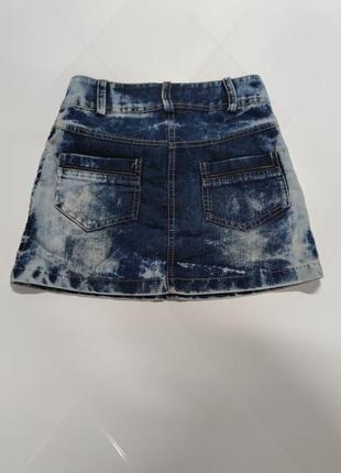 Спідничка джинсова для дівчинки 2-3 роки next zara h&m2 фото