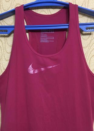Майка жіноча nike найк футболка спортивна сукня для спорту бігу залу фітнесу тенісу бігова adidas2 фото