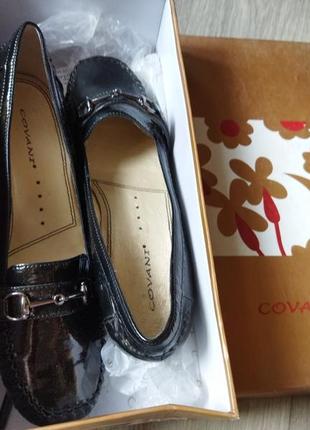 Туфлі шкіряні covani 23,5 устілка