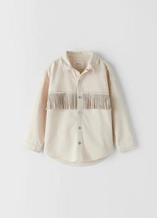 Джинсовка сорочка zara