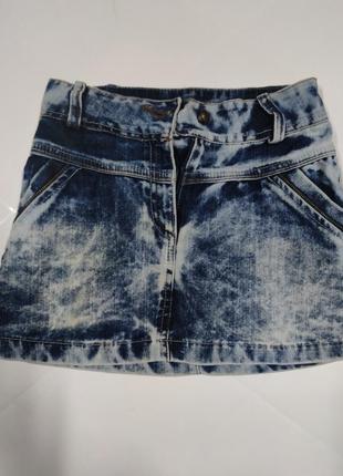 Спідничка джинсова для дівчинки 2-3 роки next zara h&m6 фото