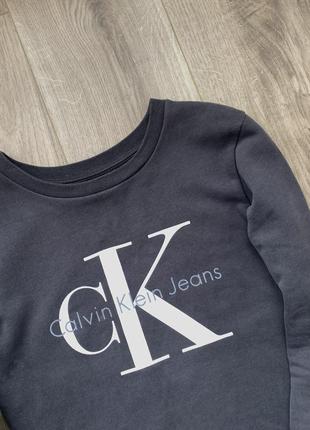 Свитшот calvin klein big logo2 фото