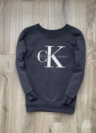 Свитшот calvin klein big logo1 фото