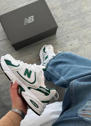 New balance 530 white/green