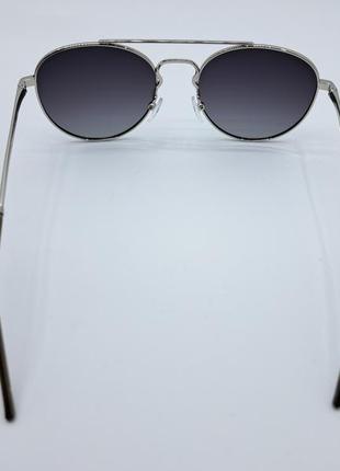Маленькие круглые поляризованные солнцезащитные очки jim halo *1045 фото