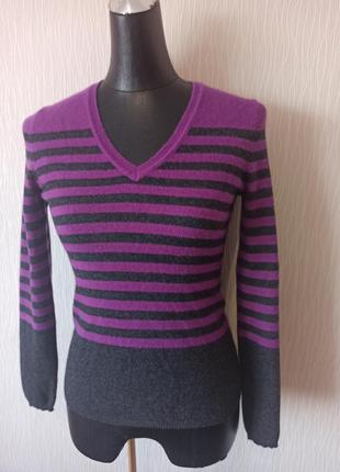 Качественная кашемировая женская кофта свитер пуловер 100% кашемир2 фото