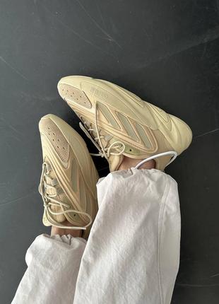 Adidas ozelia golden beige3 фото