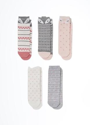 Шкарпетки дитячі c&a 5 пар комплекті