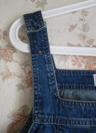 Сарафан джинсовый карманы р.46 от fat face3 фото
