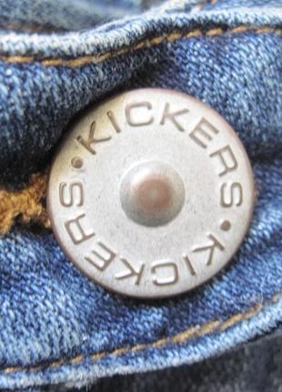 Kickers (s/38) джинсовая куртка женская6 фото