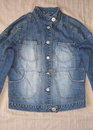 Kickers (s/38) джинсовая куртка женская