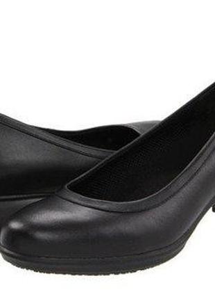Туфлі шкіряні crocs 25-26 37 розмір