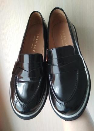 Мега стильные и комфортные туфли лоферы,twin-set simona barbieri4 фото