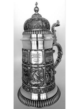 Кружка для пива artina библейские мотивы, 1750 мл, h-36 см