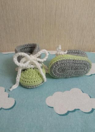 Дитячі пінетки ручної роботи, нові