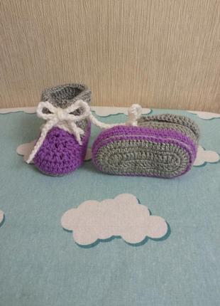 Дитячі пінетки ручної роботи, нові