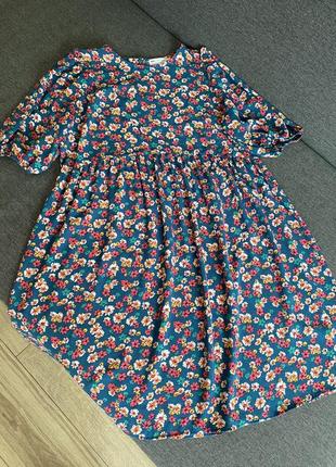 📍розпродаж📍жіноча міні сукня в квітковий принт