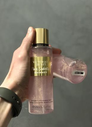 Мист спрей с шимером victoria’s secret для тела pure seduction shimmer victoria’s secret1 фото