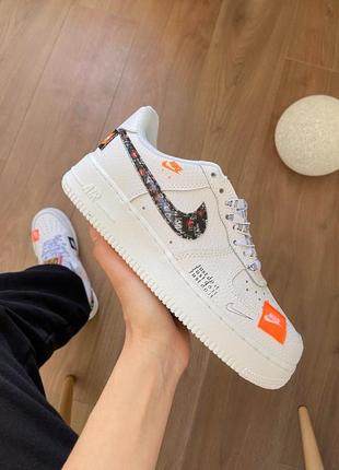 Кроссовки nike air force 1 low just do it1 фото