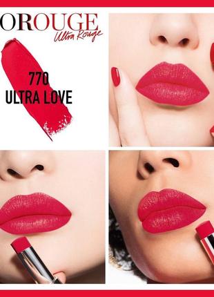 Dior rouge dior ultra rouge #770 помада для губ2 фото