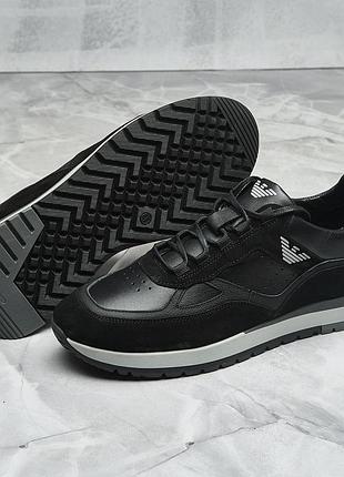 Молодіжні чоловічі кросівки в стилі armani, крутые мужские кроссовки